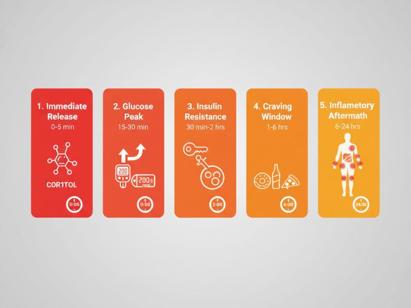 The Cortisol Timeline: When Stress Affects Blood Sugar Most