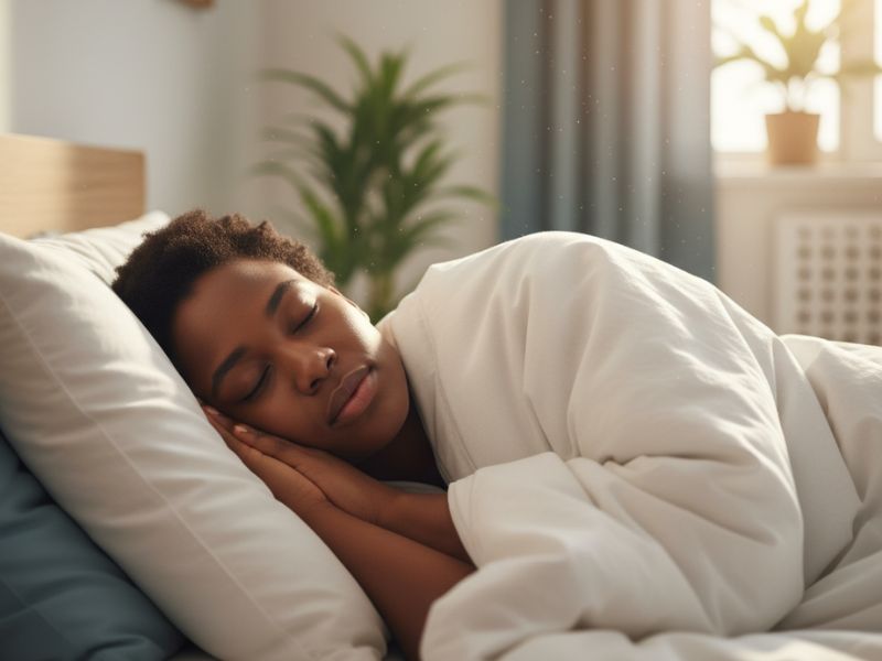 Peaceful sleep without sugar cravings through self-compassion