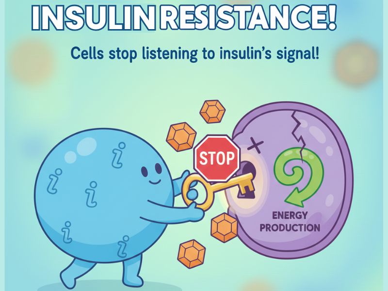insulin resistance cells ignoring insulin prediabetes development