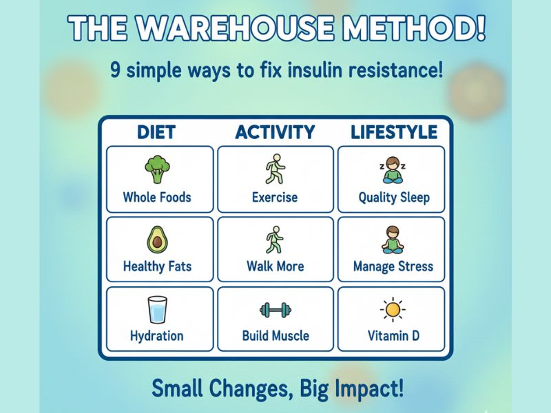 WAREHOUSE Method reverse prediabetes naturally Cape Town