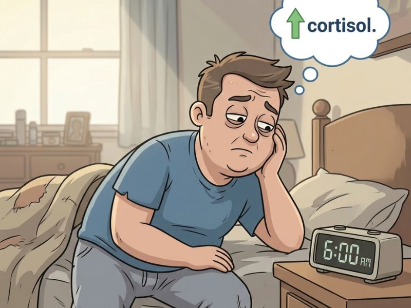 Jan experiencing morning cortisol rise that can affect fasting blood sugar levels