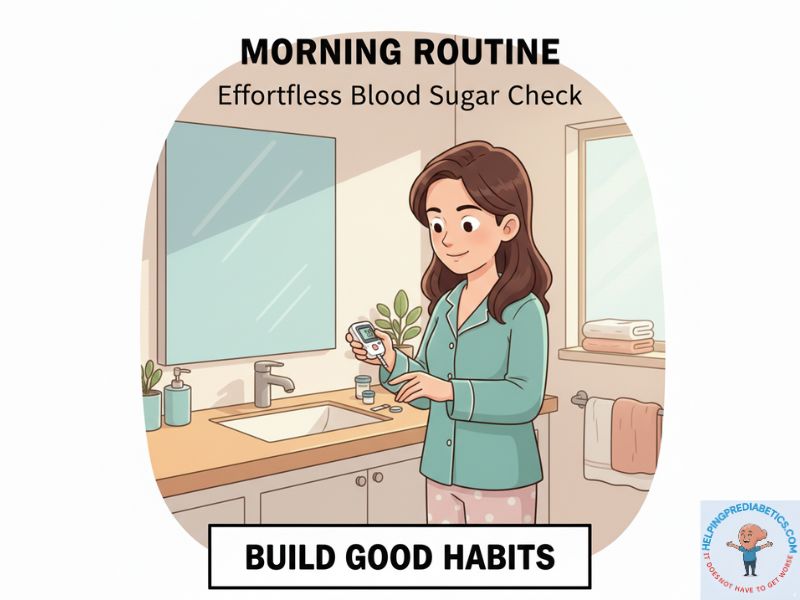 building good habits for prediabetes - making blood sugar testing automatic
