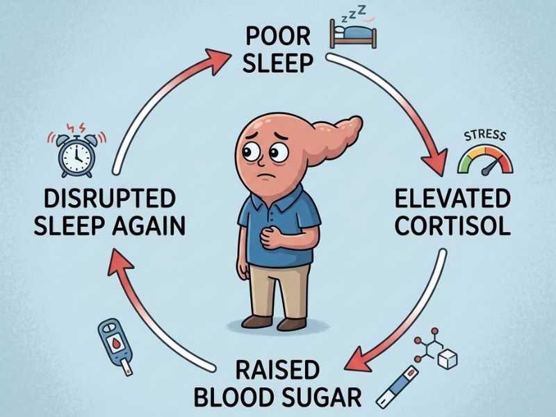 Does lack of sleep affect blood sugar levels — the cruel loop between poor sleep and insulin resistance