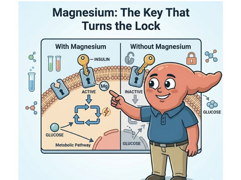 vitamins for insulin resistance magnesium insulin receptor function