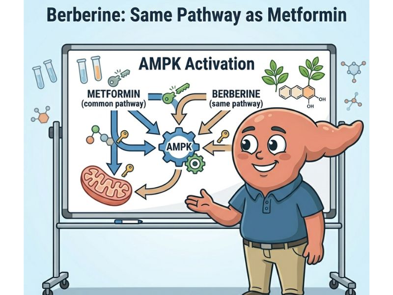 berberine and insulin resistance AMPK pathway
