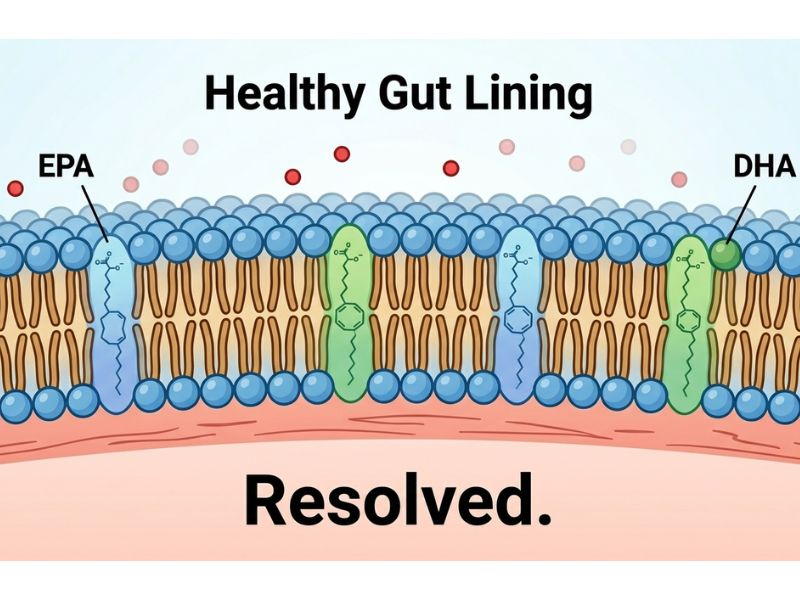 EPA and DHA reducing inflammatory markers at cell membrane level